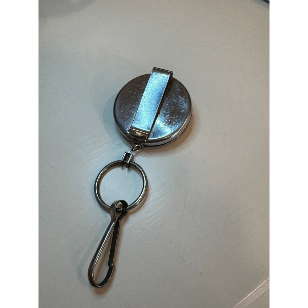 Vintage Key-Bak Retractable Key Reel CTL Company Wausau Wisc Patent 2732148